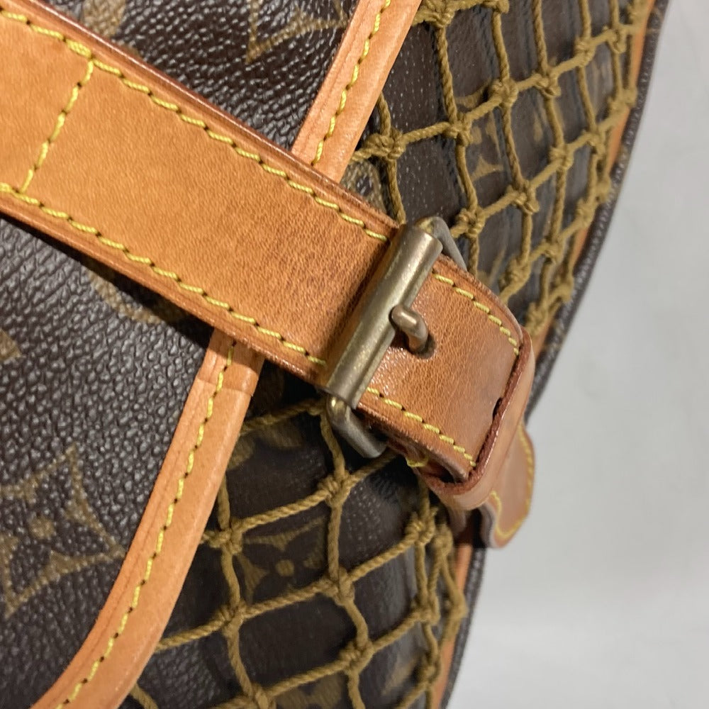 LOUIS VUITTON M40116 モノグラム コンゴMM カバン 斜め掛け メッセンジャーバッグ ポーチ付き ネット ショルダーバッグ モノグラムキャンバス ユニセックス ブラウン - brandshop-reference