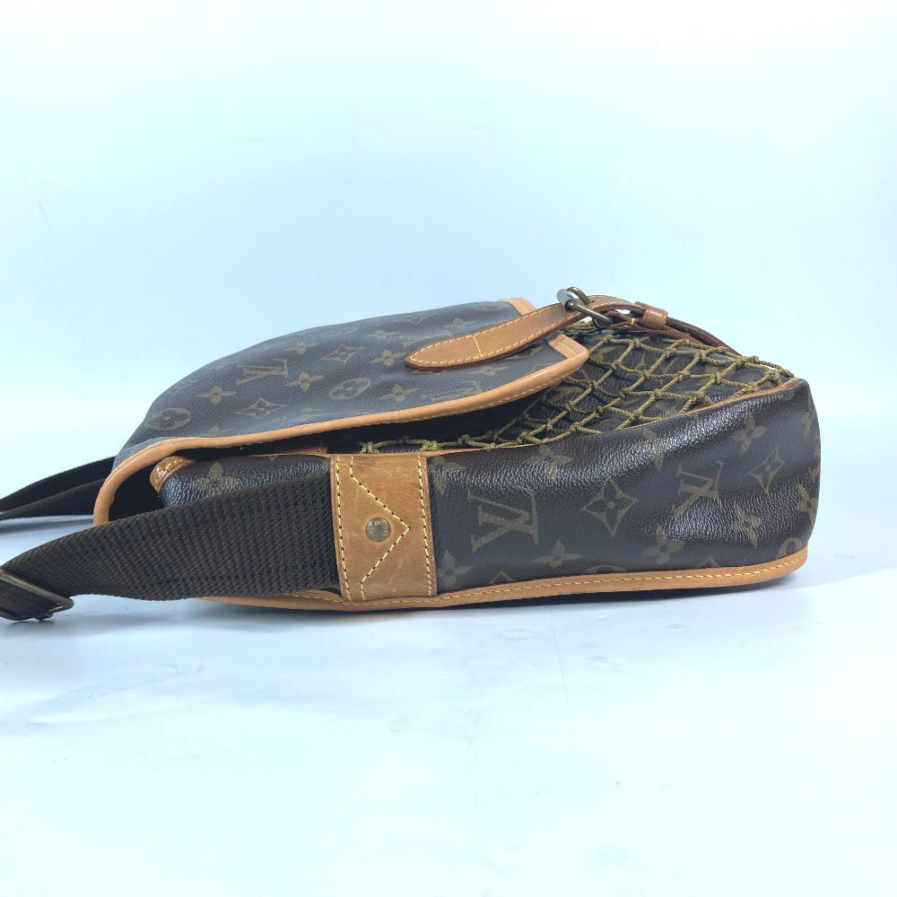 LOUIS VUITTON M40116 モノグラム コンゴMM カバン 斜め掛け メッセンジャーバッグ ポーチ付き ネット ショルダーバッグ モノグラムキャンバス ユニセックス ブラウン - brandshop-reference