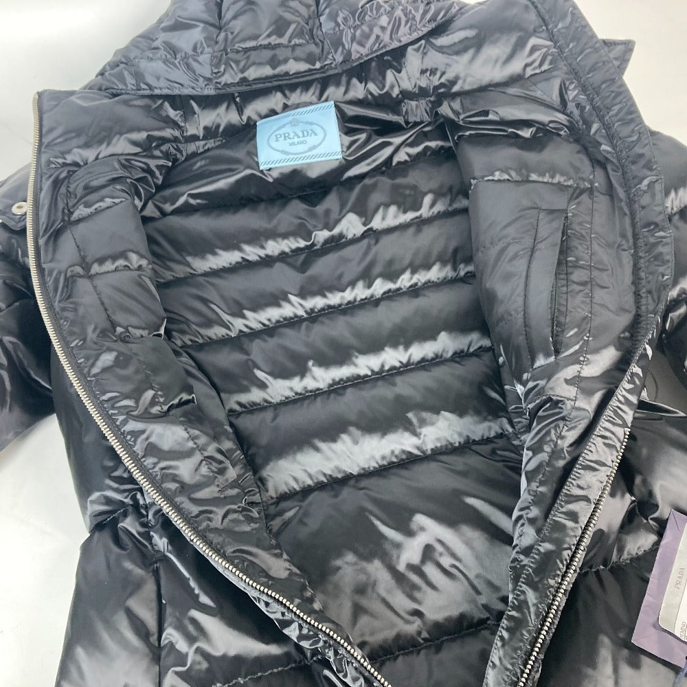 PRADA 29Z660 アパレル 長袖 ジャケット PIUMINO ダウンコート ロング アウター ダウンコート ポリアミド レディース ブラック