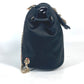 ROGER VIVIER RBWANDG0100KE8B999 Broche Vivier Mini Backpack ブロッシュ ヴィヴィエ バックパック カバン スワロフスキーチェーン リュックサック サテン レディース