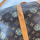 LOUIS VUITTON モノグラム クリストファーネメス コラボ キーポルバンドリエール45 カバン 旅行バッグ トラベルバッグ ボストンバッグ モノグラムキャンバス ユニセックス ブラウン