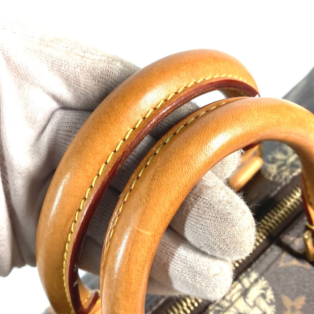 LOUIS VUITTON モノグラム クリストファーネメス コラボ キーポルバンドリエール45 カバン 旅行バッグ トラベルバッグ ボストンバッグ モノグラムキャンバス ユニセックス ブラウン