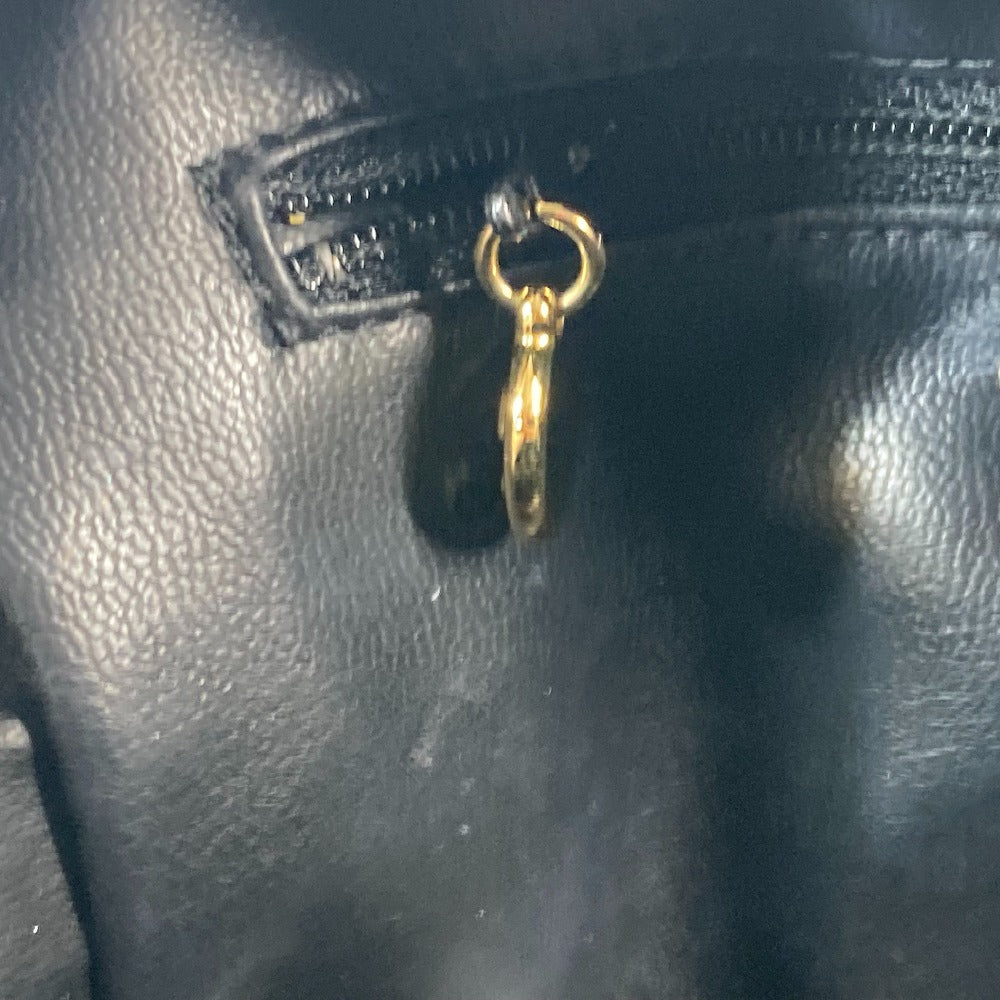 CHANEL コスメポーチ CC ココマーク メイクポーチ 化粧ポーチ エナメル レディース ブラック - brandshop-reference