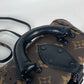 LOUIS VUITTON M43001 モノグラムリバース レオパード カメラボックス 2WAYバッグ ショルダーバッグ バニティバッグ バニティバッグ キャンバス レディース ブラウン