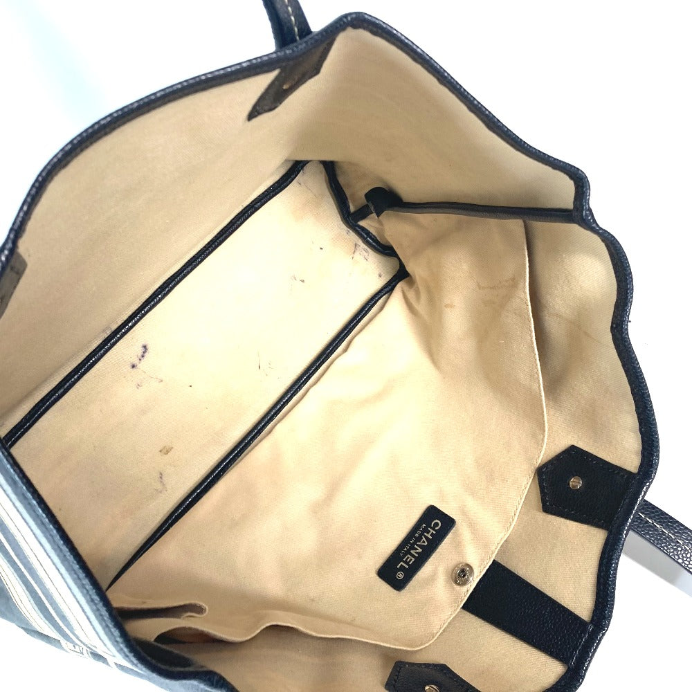 CHANEL セントラルステーション カバン 肩掛け トートバッグ ショルダーバッグ PVC/レザー レディース ブラック - brandshop-reference