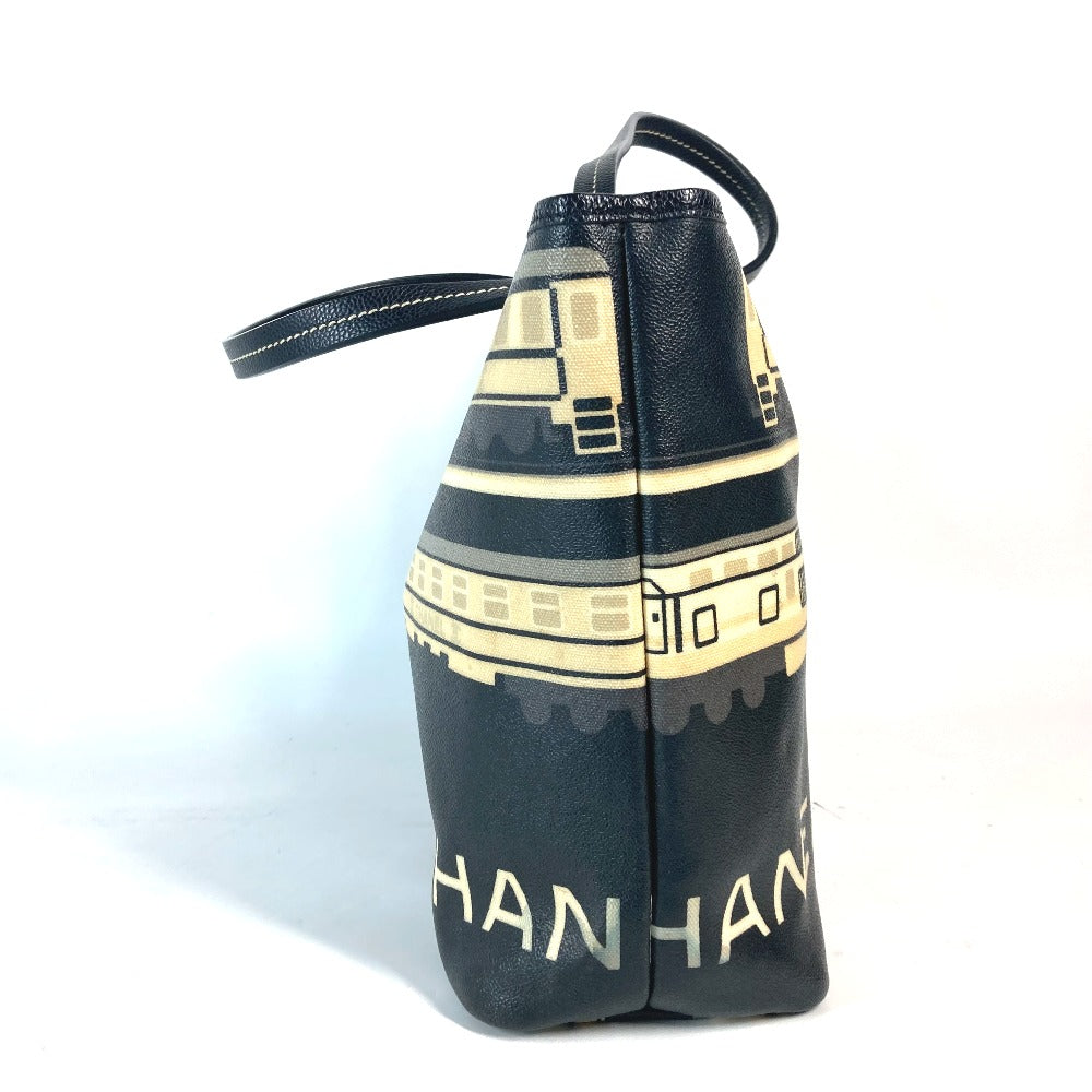 CHANEL セントラルステーション カバン 肩掛け トートバッグ ショルダーバッグ PVC/レザー レディース ブラック - brandshop-reference