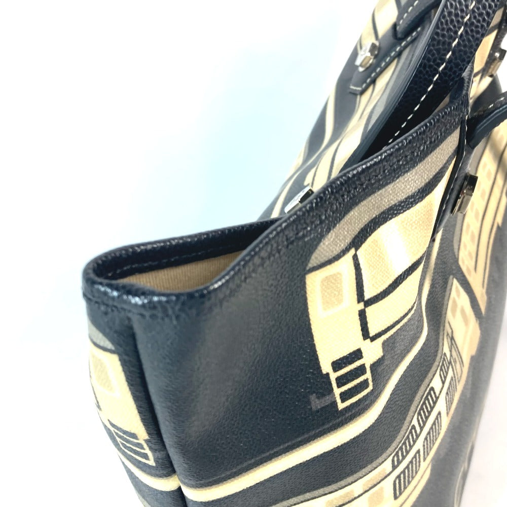 CHANEL セントラルステーション カバン 肩掛け トートバッグ ショルダーバッグ PVC/レザー レディース ブラック - brandshop-reference