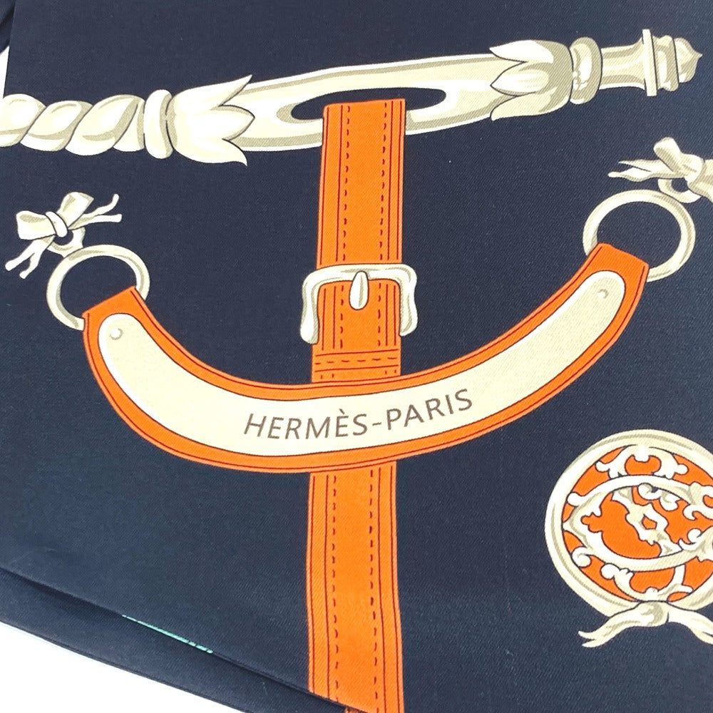 HERMES マキシツィリー マキシツイリー バンドースカーフ スカーフ シルク レディース