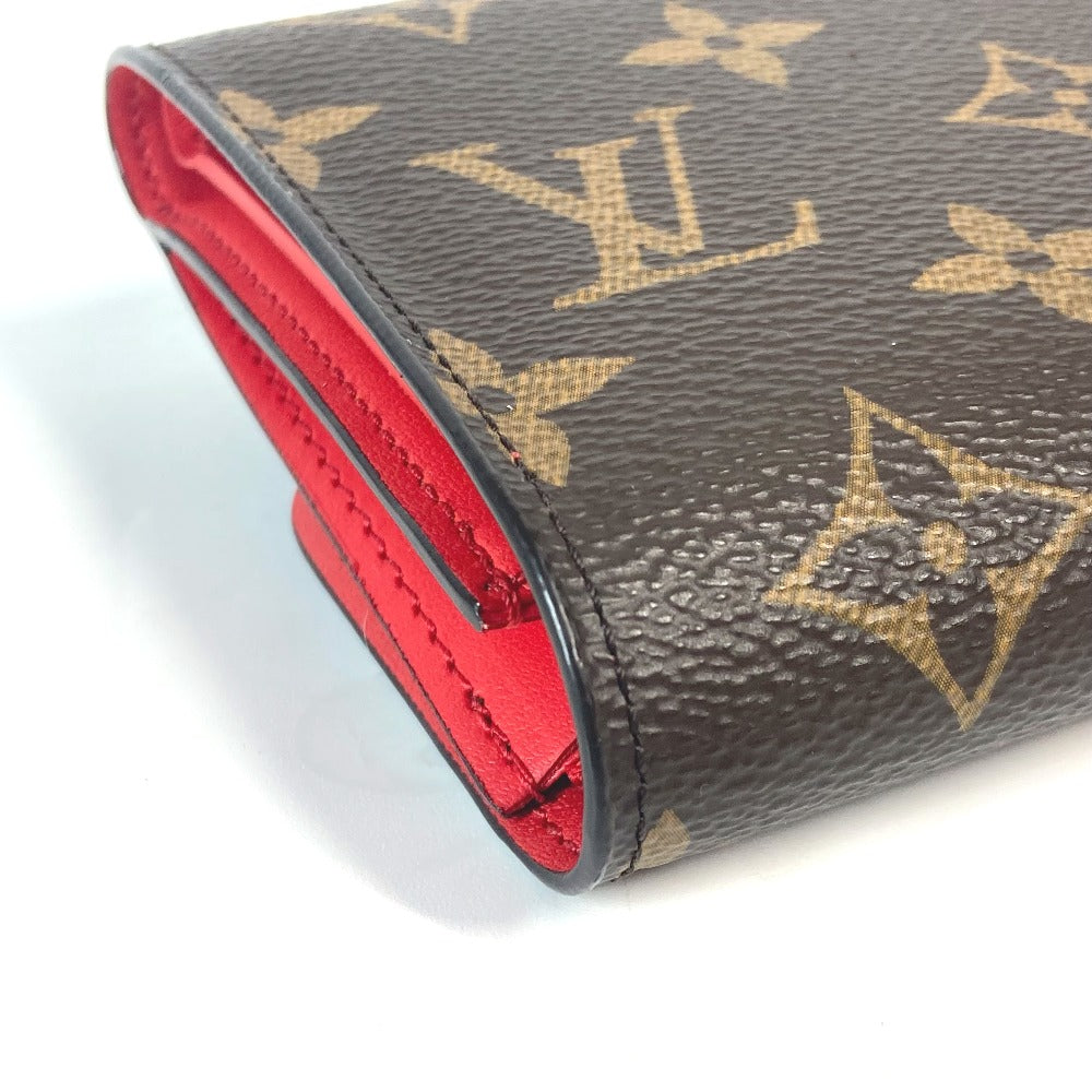 LOUIS VUITTON M62567 モノグラム ポルトフォイユ フラワー コンパクトウォレット 3つ折り財布 モノグラムキャンバス レディース