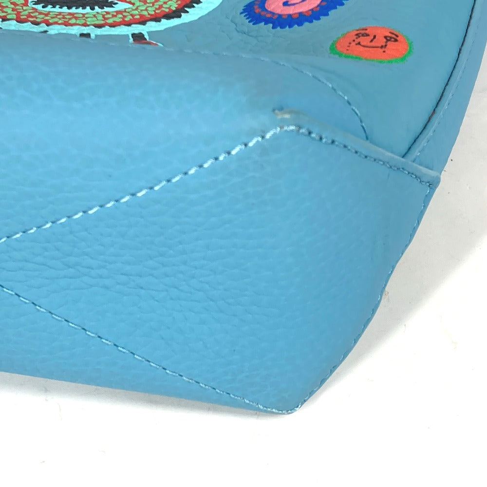 LOUIS VUITTON M21716 LV×YK モノグラムトリヨン ホーボー クルーザー アップリケ カバン 斜め掛け ポシェット ショルダーバッグ トリヨンレザー ユニセックス ブルー