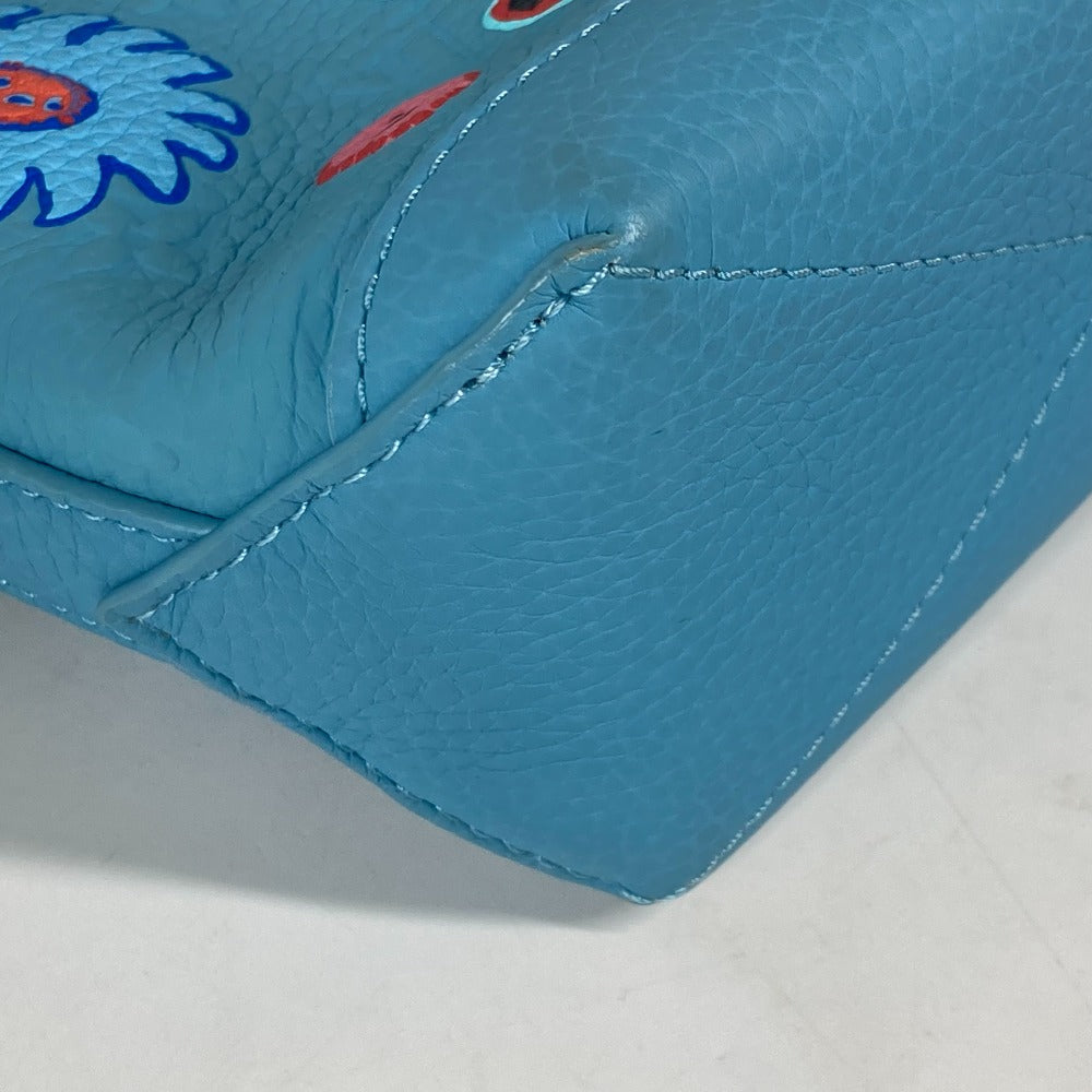 LOUIS VUITTON M21716 LV×YK モノグラムトリヨン ホーボー クルーザー アップリケ カバン 斜め掛け ポシェット ショルダーバッグ トリヨンレザー ユニセックス ブルー