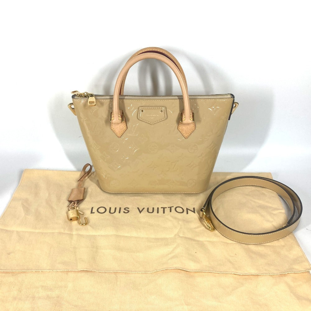 LOUIS VUITTON M90167 モノグラムヴェルニ モンテベロ PM 2WAYバッグ ショルダーバッグ 肩掛け トートバッグ ハンドバッグ モノグラムヴェルニ レディース デュンヌ ベージュ - brandshop-reference