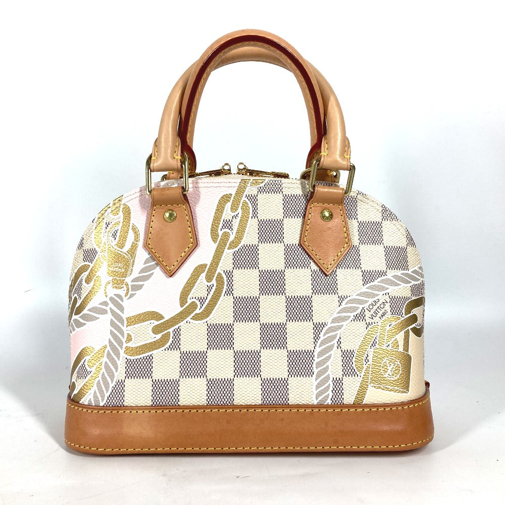 LOUIS VUITTON N40472 ダミエアズール ノーティカルコレクション アルマBB 2WAYバッグ ショルダーバッグ 斜め掛け ハンドバッグ ダミエアズールキャンバス レディース