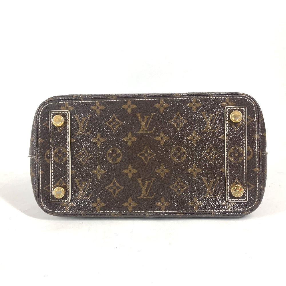 LOUIS VUITTON M40597 シャイニーモノグラム ロックイットPM トートバッグ カバン ショルダーバッグ 肩掛け ハンドバッグ キャンバス レディース