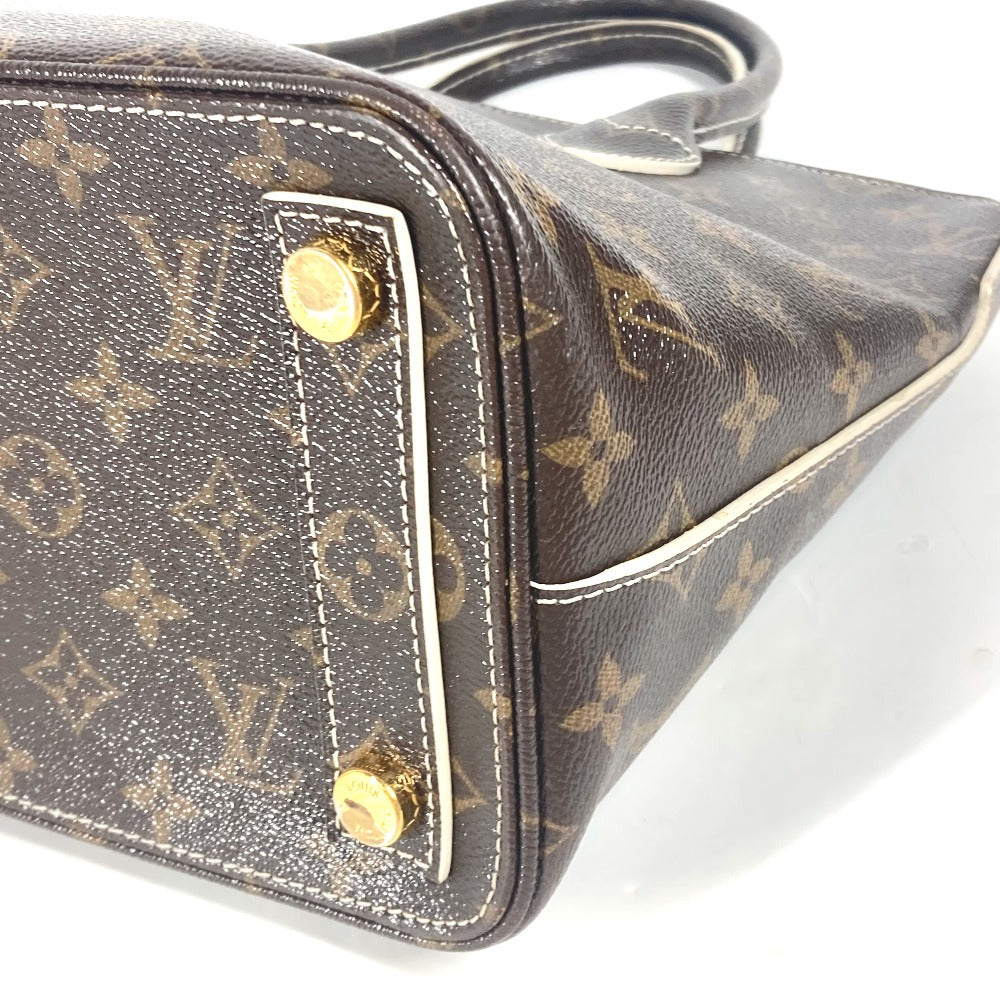 LOUIS VUITTON M40597 シャイニーモノグラム ロックイットPM トートバッグ カバン ショルダーバッグ 肩掛け ハンドバッグ キャンバス レディース