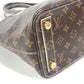 LOUIS VUITTON M40597 シャイニーモノグラム ロックイットPM トートバッグ カバン ショルダーバッグ 肩掛け ハンドバッグ キャンバス レディース