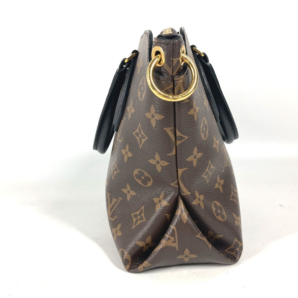 LOUIS VUITTON M44351 モノグラム フラワージップド トート PM 2WAYバッグ ショルダーバッグ トートバッグ ハンドバッグ モノグラムキャンバス レディース