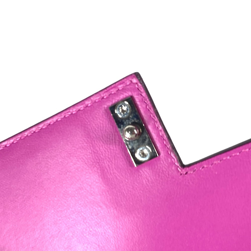 HERMES ヴェルー カバン ポーチ クラッチバッグ シェーブル レディース ローズパープル パープル - brandshop-reference
