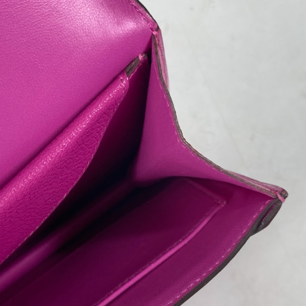 HERMES ヴェルー カバン ポーチ クラッチバッグ シェーブル レディース ローズパープル パープル - brandshop-reference