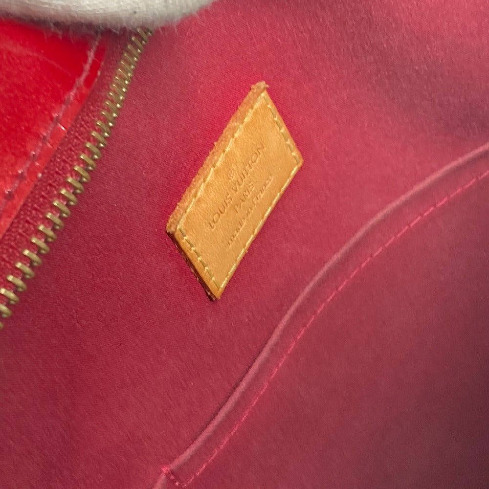 LOUIS VUITTON M91989 モノグラムヴェルニ ブレントウッド カバン トートバッグ 肩掛け ショルダーバッグ モノグラムヴェルニ レディース ポムダムール レッド - brandshop-reference