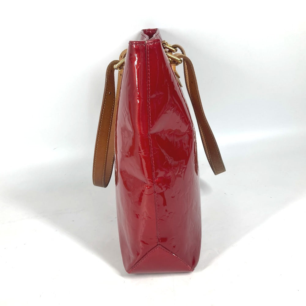 LOUIS VUITTON M91989 モノグラムヴェルニ ブレントウッド カバン トートバッグ 肩掛け ショルダーバッグ モノグラムヴェルニ レディース ポムダムール レッド - brandshop-reference