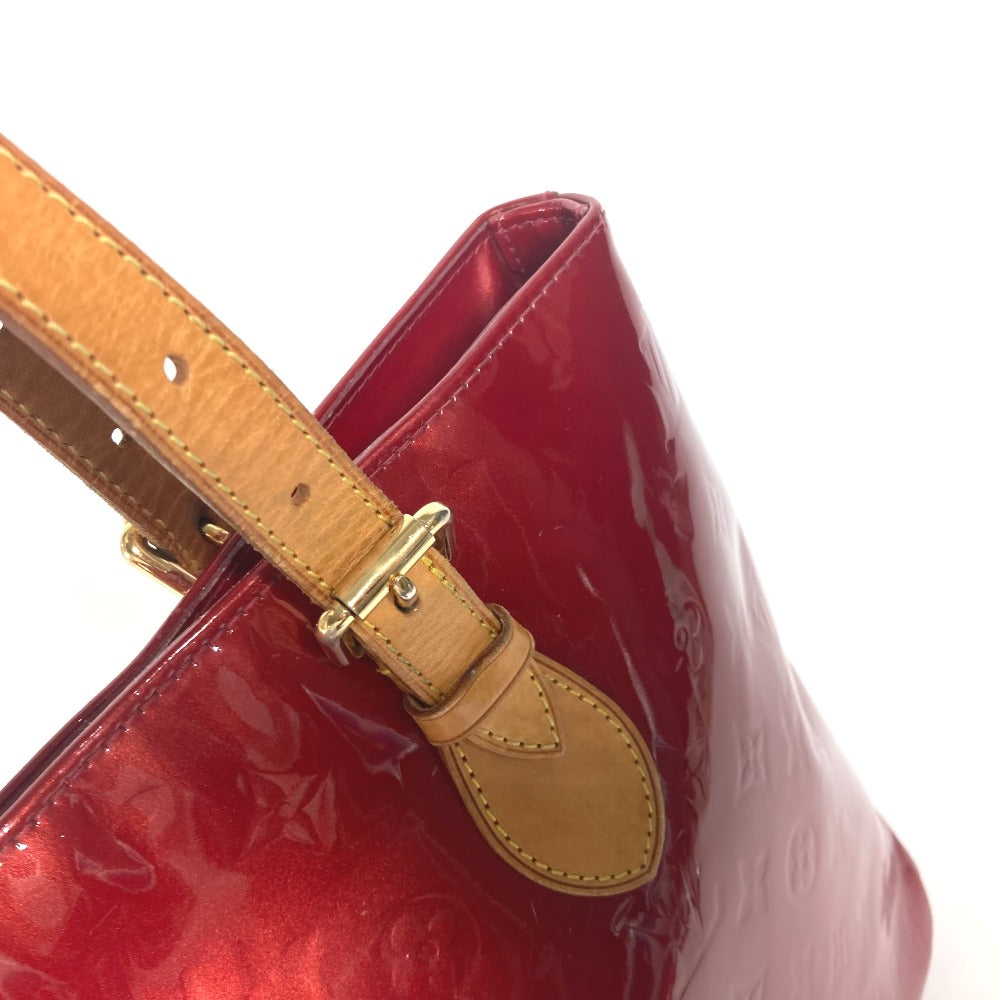 LOUIS VUITTON M91989 モノグラムヴェルニ ブレントウッド カバン トートバッグ 肩掛け ショルダーバッグ モノグラムヴェルニ レディース ポムダムール レッド - brandshop-reference