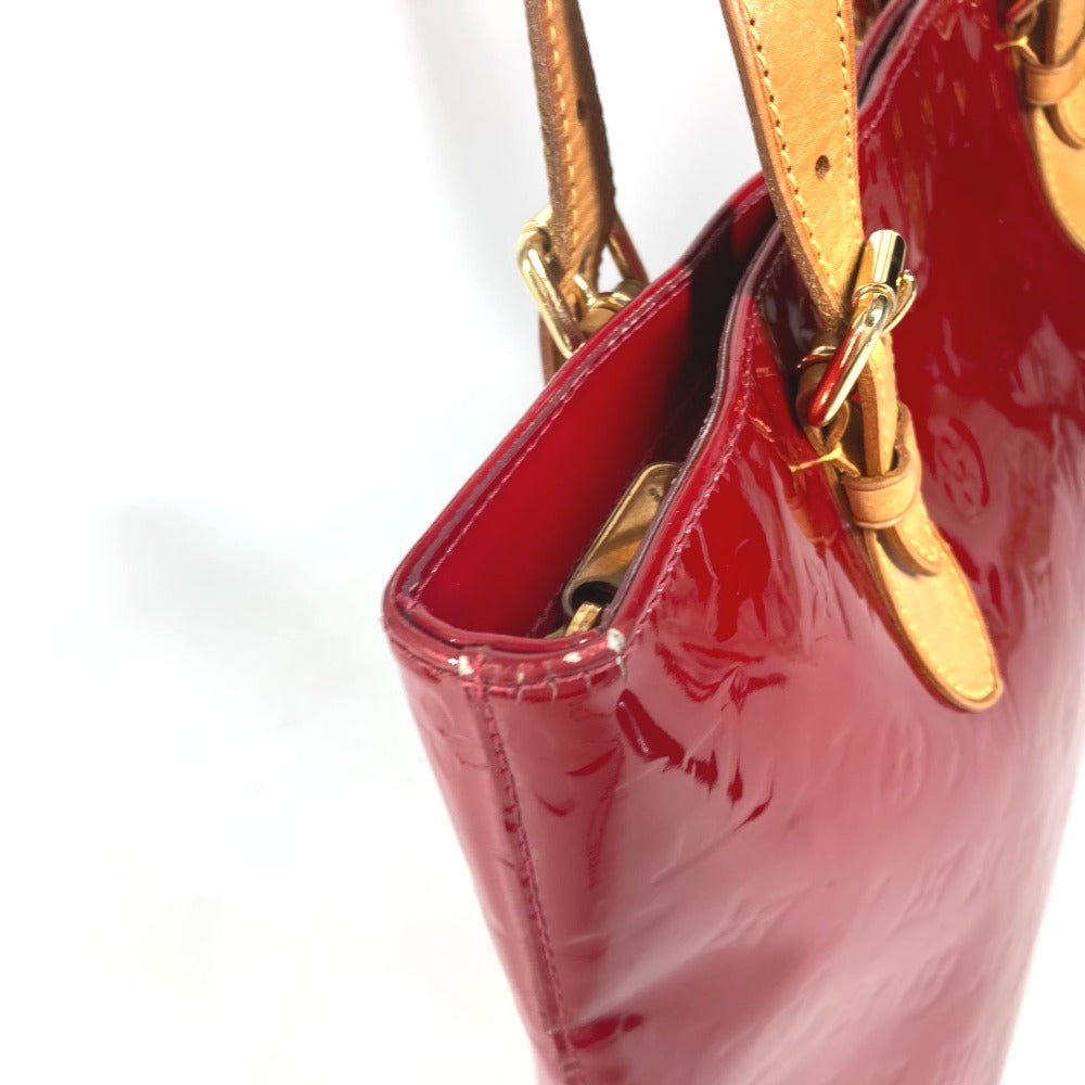 LOUIS VUITTON M91989 モノグラムヴェルニ ブレントウッド カバン トートバッグ 肩掛け ショルダーバッグ モノグラムヴェルニ レディース ポムダムール レッド - brandshop-reference