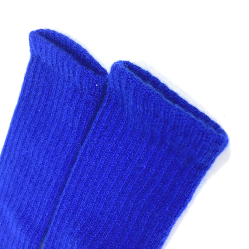 CHANEL ロンググローブ CC ココマーク アクセサリー 手袋 カシミヤ レディース ブルー - brandshop-reference