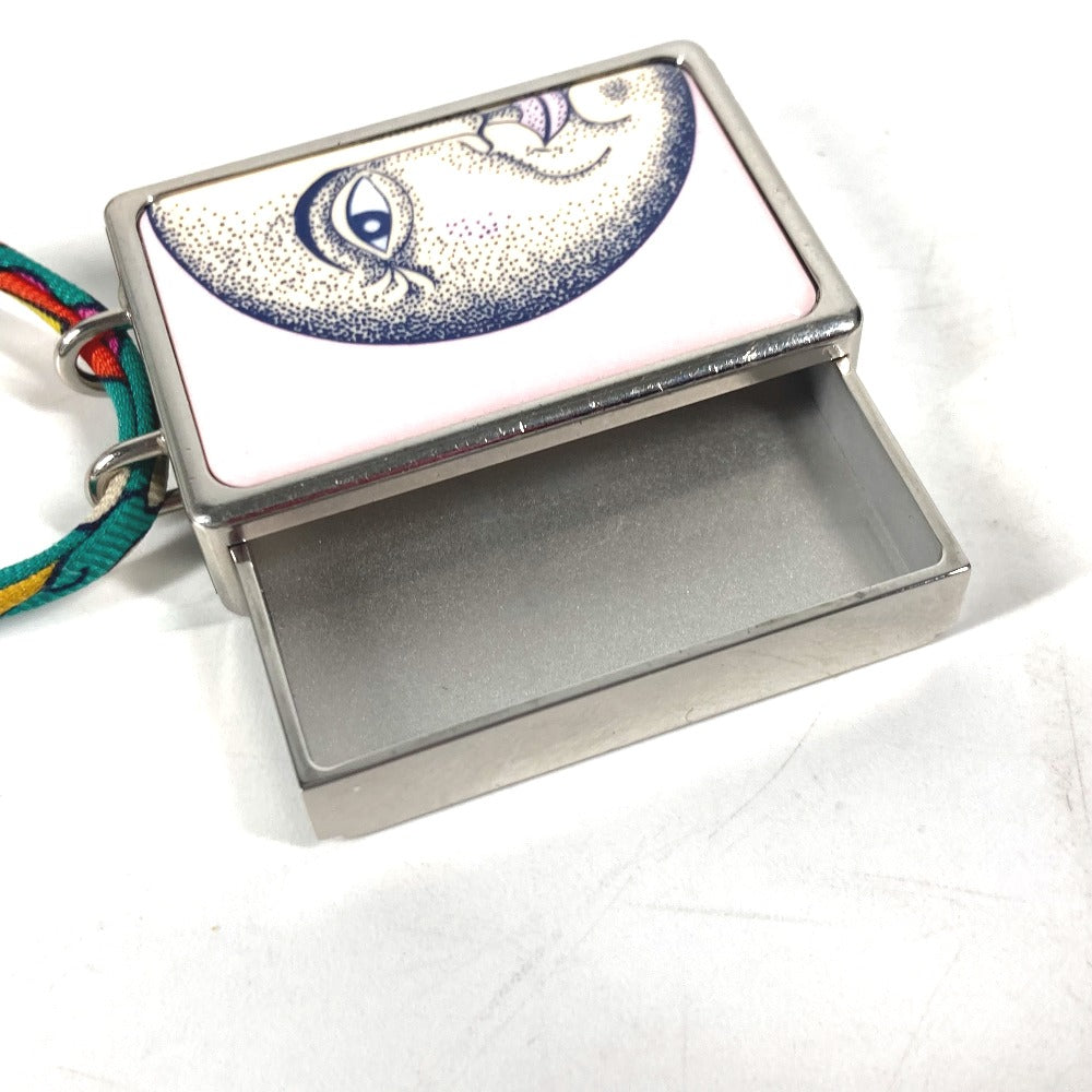HERMES ボワット・ア・レーブ ムーンモチーフ 月 ピルケース アクセサリー ネックレス メタル レディース シルバー - brandshop-reference