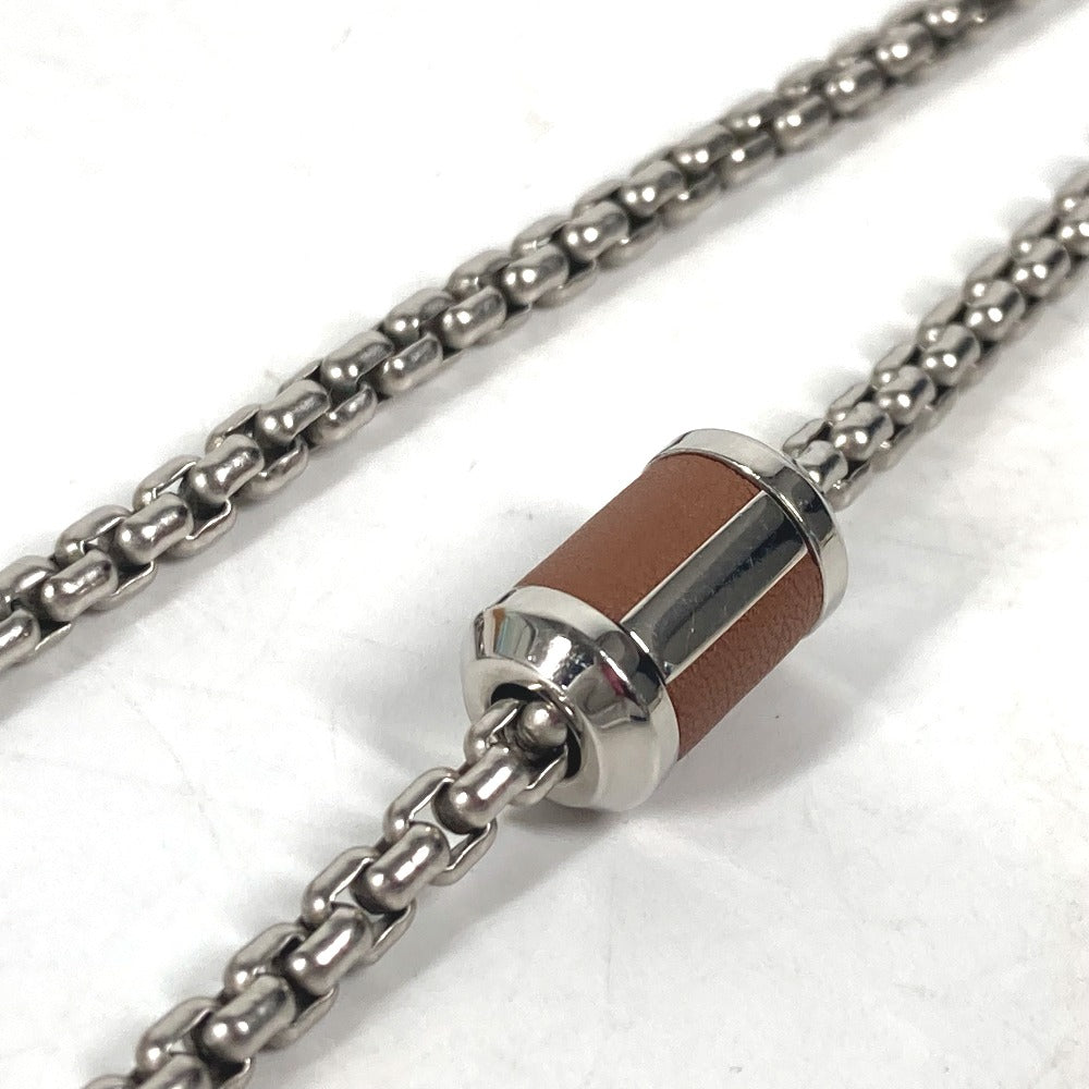 HERMES チェーン メリ・メロ ネックレス アクセサリー ネックレス バッファローホーン レディース シルバー - brandshop-reference