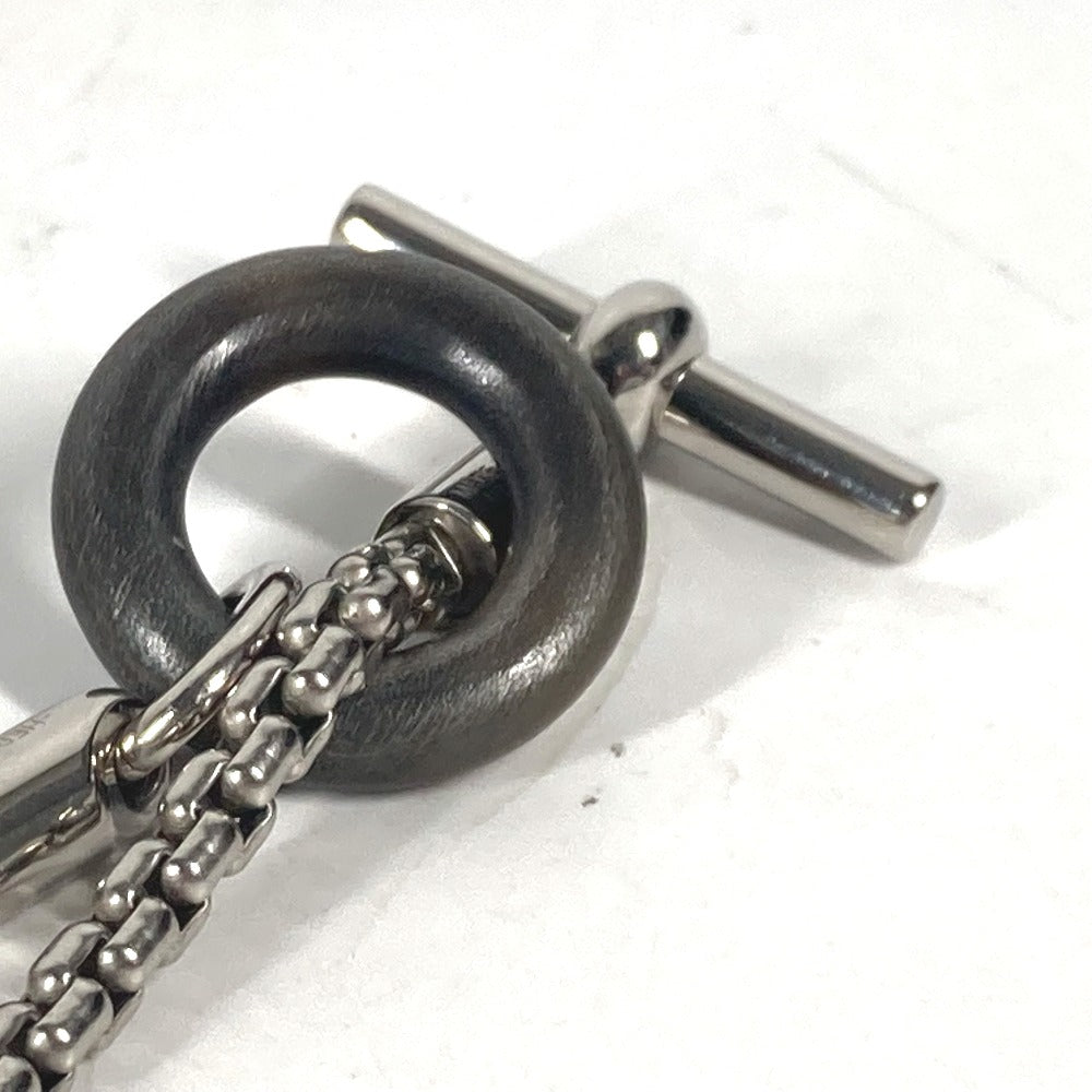 HERMES チェーン メリ・メロ ネックレス アクセサリー ネックレス バッファローホーン レディース シルバー - brandshop-reference
