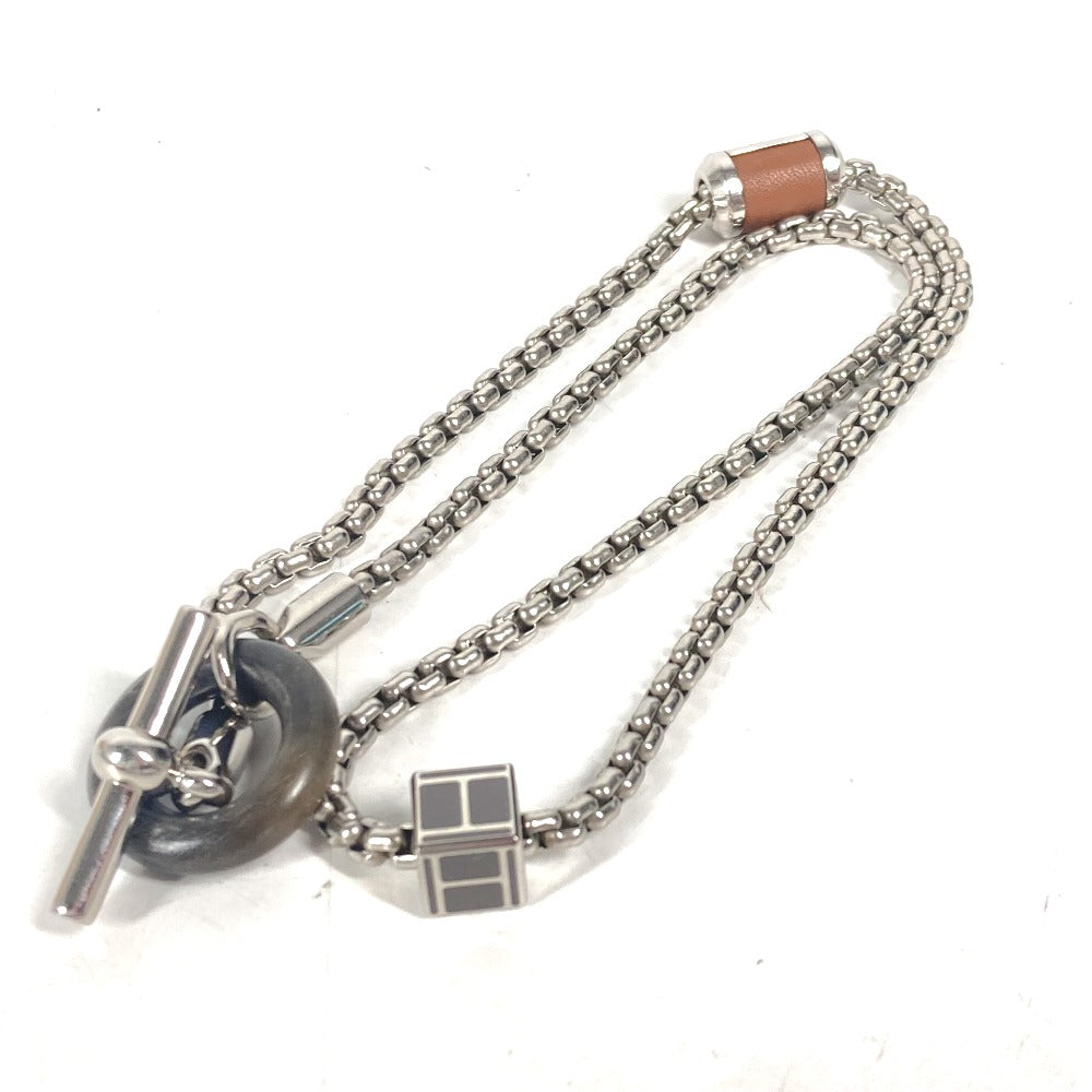 HERMES チェーン メリ・メロ ネックレス アクセサリー ネックレス バッファローホーン レディース シルバー - brandshop-reference