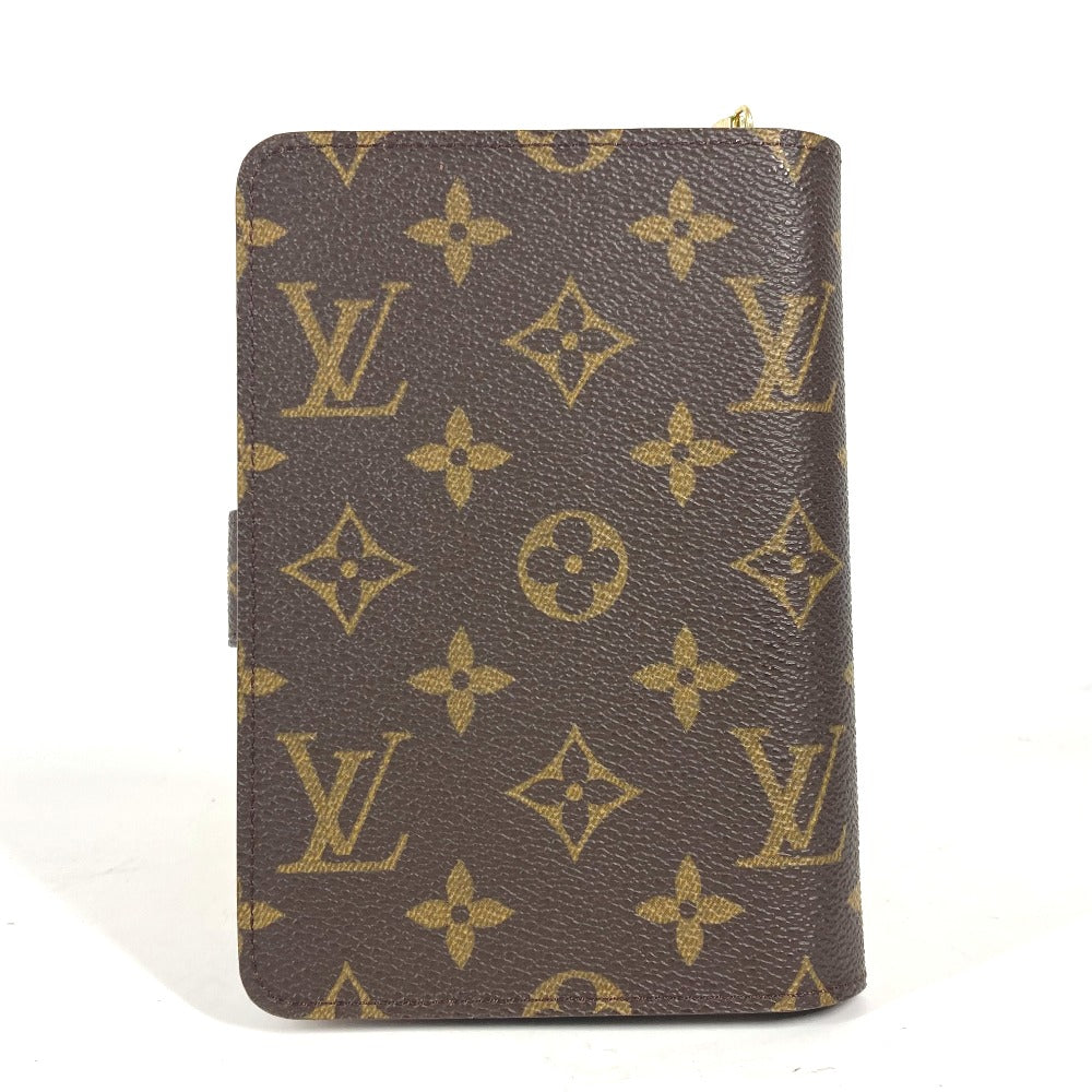 LOUIS VUITTON M61207 モノグラム ポルトパピエジップ コンパクトウォレット 2つ折り財布 モノグラムキャンバス レディース ブラウン