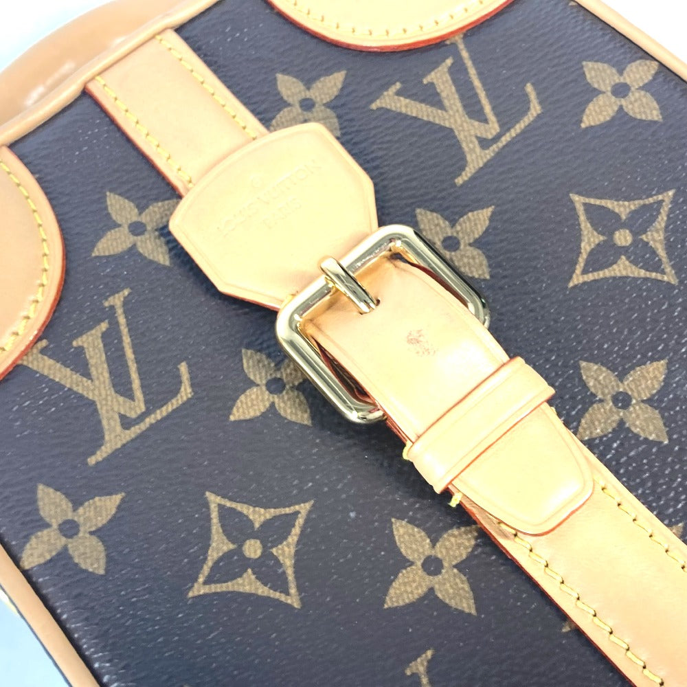 LOUIS VUITTON M68623 Monogram Valisette Vertical Crossbody Bag, Pochette, Handbag, 2-Way Bag, Shoulder Bag, Monogram Canvas, Unisex, Brown