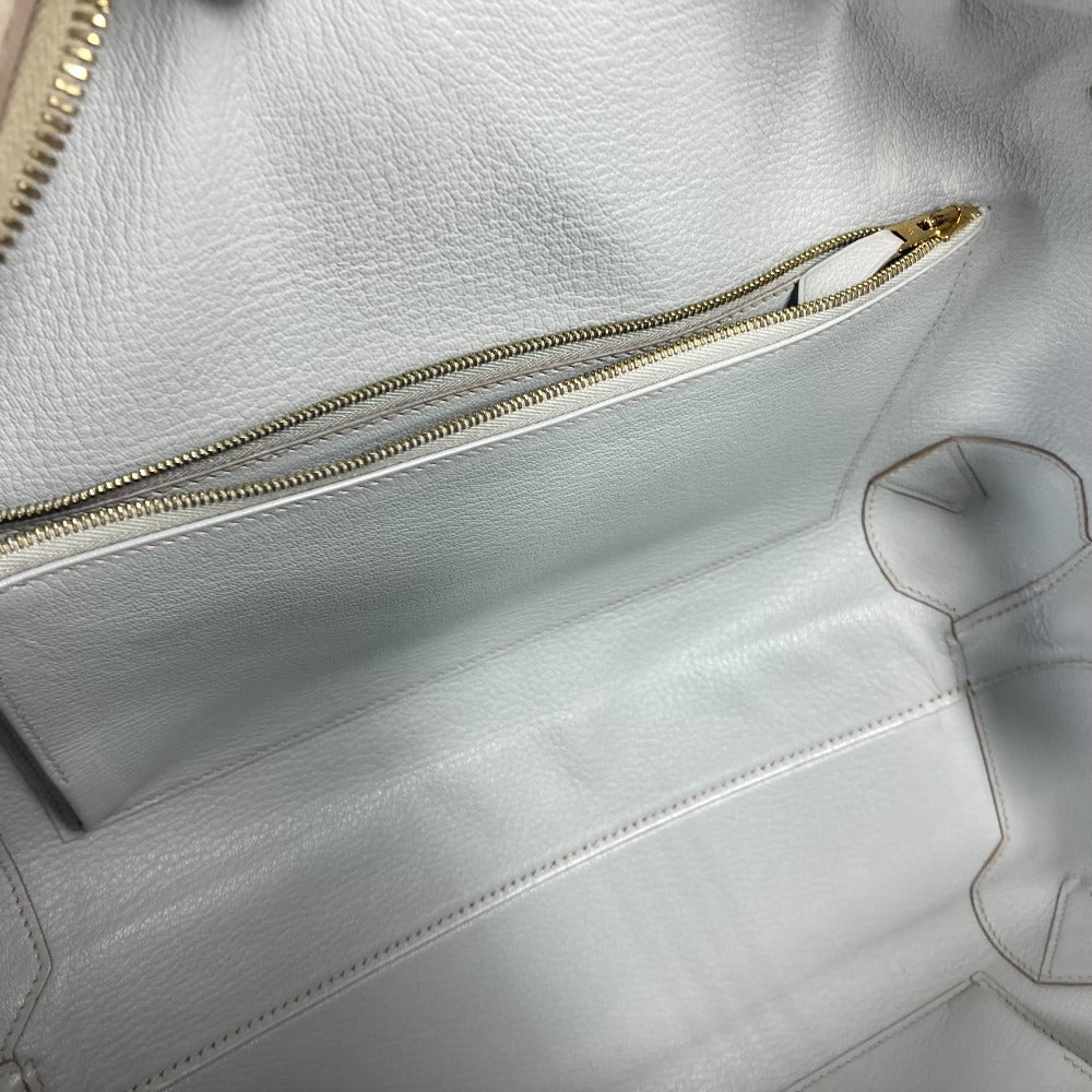 HERMES ハンドバッグ マキシボックス 36 カバン トラベルバッグ 旅行バッグ BOX ボストンバッグ シェーブル レディース グリスカイユ ベージュ - brandshop-reference