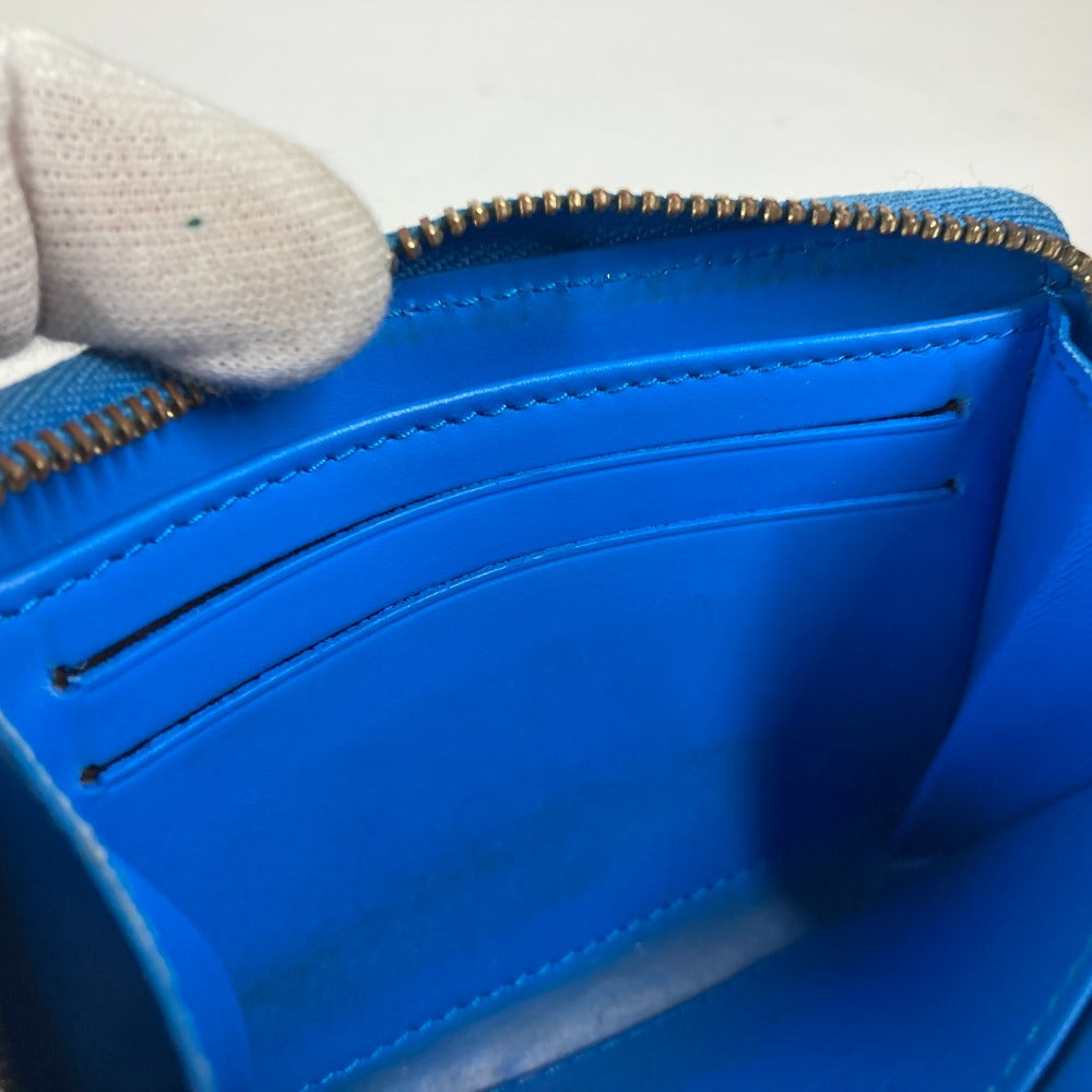 LOUIS VUITTON M90587 モノグラムヴェルニ フラワー  ジッピー・コインパース 財布 小銭入れ ラウンドファスナー コインケース モノグラムヴェルニ レディース ブルー - brandshop-reference