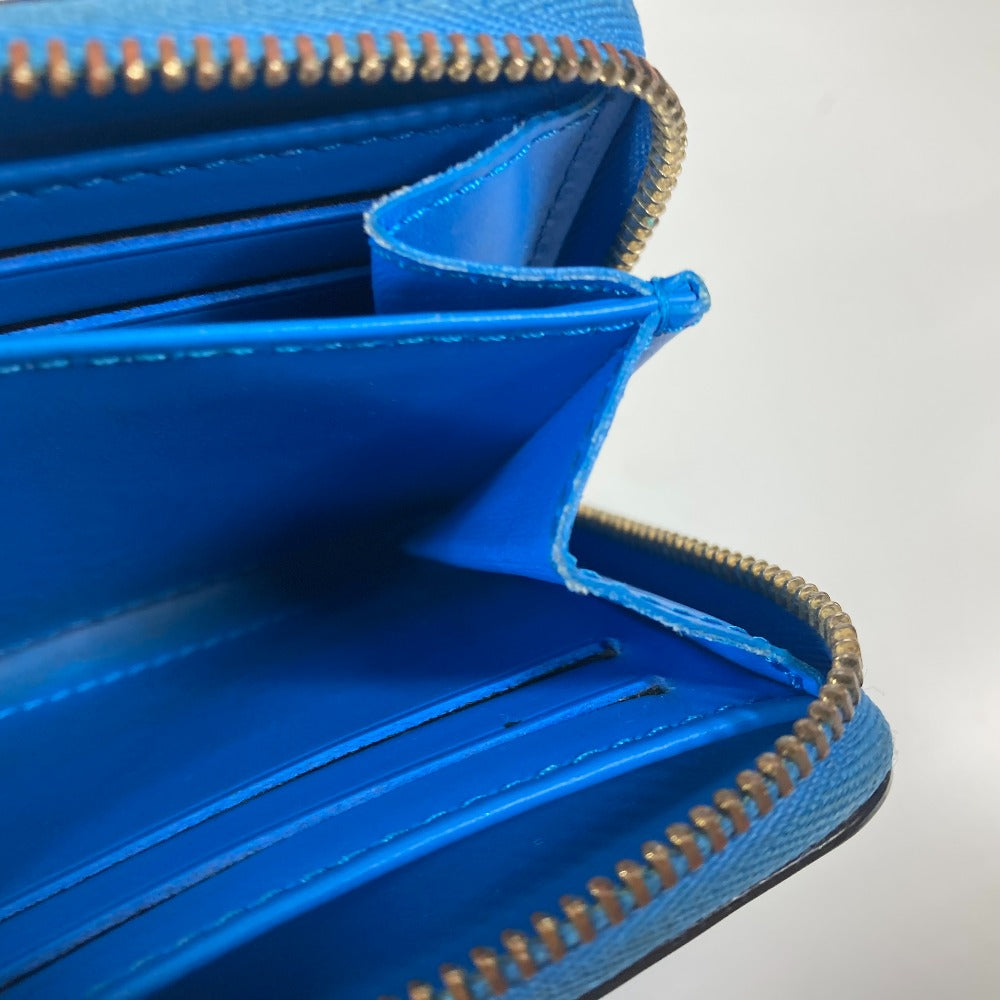 LOUIS VUITTON M90587 モノグラムヴェルニ フラワー  ジッピー・コインパース 財布 小銭入れ ラウンドファスナー コインケース モノグラムヴェルニ レディース ブルー - brandshop-reference