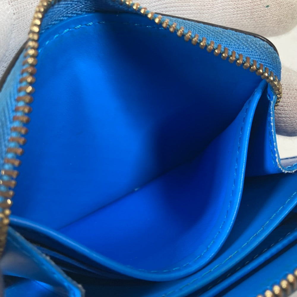 LOUIS VUITTON M90587 モノグラムヴェルニ フラワー  ジッピー・コインパース 財布 小銭入れ ラウンドファスナー コインケース モノグラムヴェルニ レディース ブルー - brandshop-reference