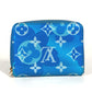 LOUIS VUITTON M90587 モノグラムヴェルニ フラワー  ジッピー・コインパース 財布 小銭入れ ラウンドファスナー コインケース モノグラムヴェルニ レディース ブルー - brandshop-reference