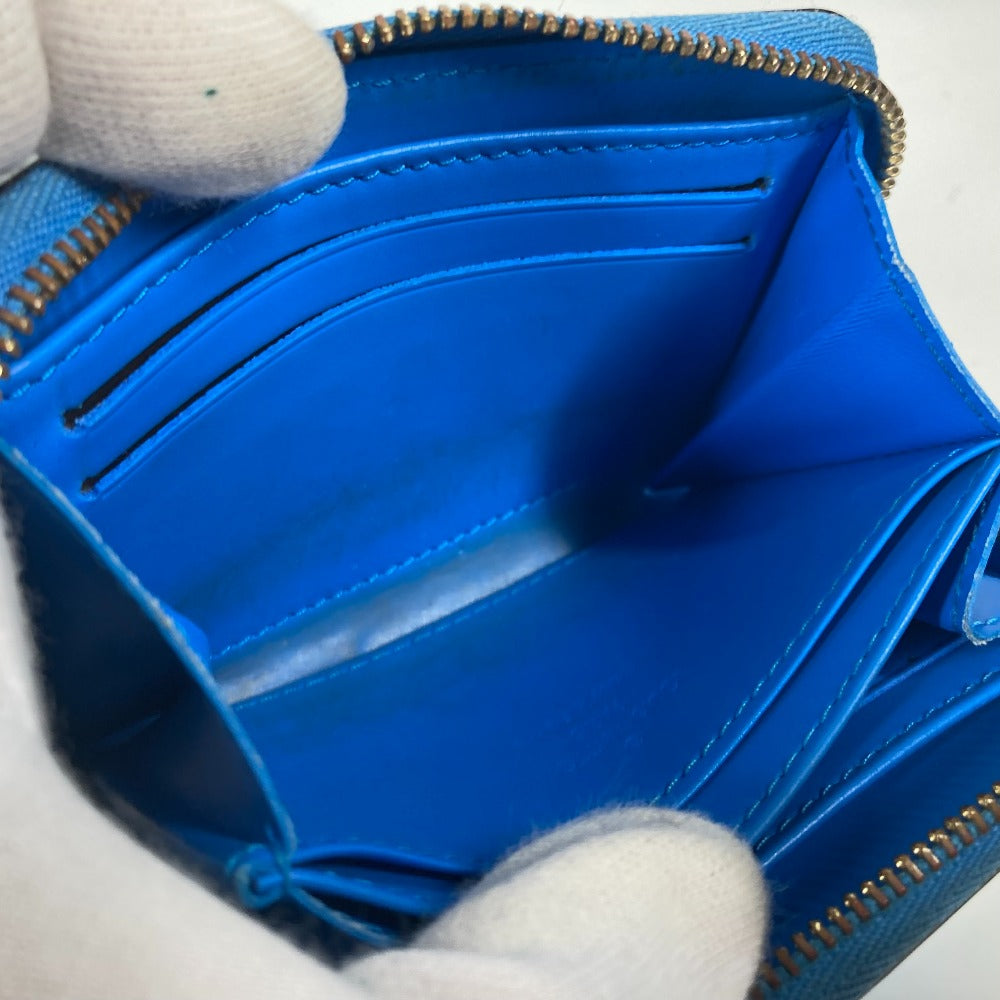 LOUIS VUITTON M90587 モノグラムヴェルニ フラワー  ジッピー・コインパース 財布 小銭入れ ラウンドファスナー コインケース モノグラムヴェルニ レディース ブルー - brandshop-reference