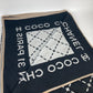 CHANEL 大判 ロゴ ポーチ付き  インテリア ひざかけ ブランケット ウール レディース ブラック - brandshop-reference