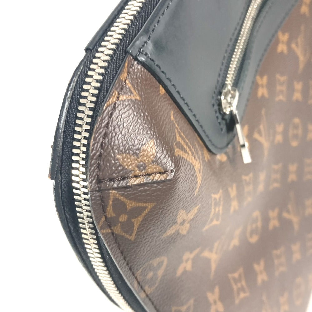 LOUIS VUITTON M54019 モノグラムマカサー ポルトドキュマンジュール PDJ 2WAYバッグ ショルダーバッグ トートバッグ ハンドバッグ ビジネスバッグ モノグラムマカサーキャンバス メンズ ブラウン