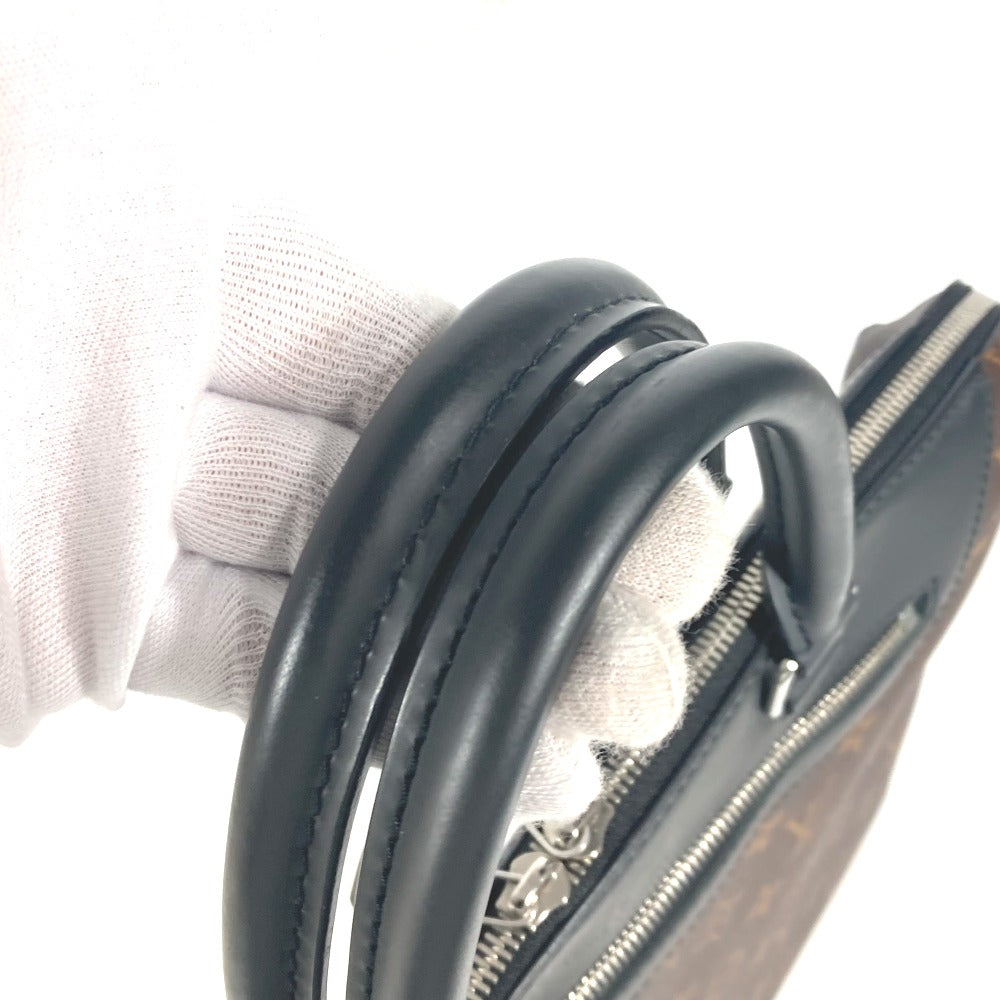 LOUIS VUITTON M54019 モノグラムマカサー ポルトドキュマンジュール PDJ 2WAYバッグ ショルダーバッグ トートバッグ ハンドバッグ ビジネスバッグ モノグラムマカサーキャンバス メンズ ブラウン - brandshop-reference
