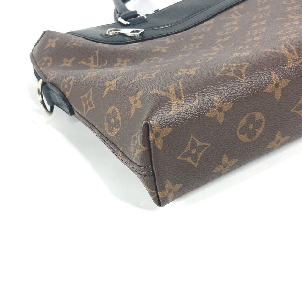 LOUIS VUITTON M54019 モノグラムマカサー ポルトドキュマンジュール PDJ 2WAYバッグ ショルダーバッグ トートバッグ ハンドバッグ ビジネスバッグ モノグラムマカサーキャンバス メンズ ブラウン - brandshop-reference