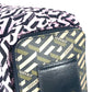 VERSACE Greca Logo Foldable Eco Bag, Vertical Tote Bag, Pouch, Shoulder Bag, Leather/Nylon, Unisex, Khaki