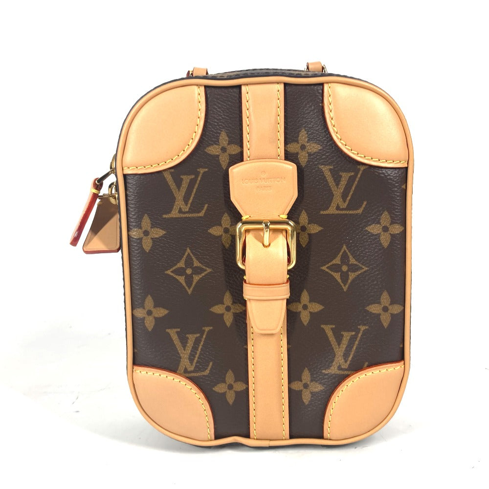 LOUIS VUITTON M68623 モノグラム ヴァリゼット・ヴェルティカル 斜め掛け カバン ポシェット ハンドバッグ 2WAYバッグ ショルダーバッグ モノグラムキャンバス レディース ブラウン