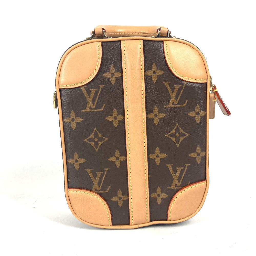 LOUIS VUITTON M68623 モノグラム ヴァリゼット・ヴェルティカル 斜め掛け カバン ポシェット ハンドバッグ 2WAYバッグ ショルダーバッグ モノグラムキャンバス レディース ブラウン