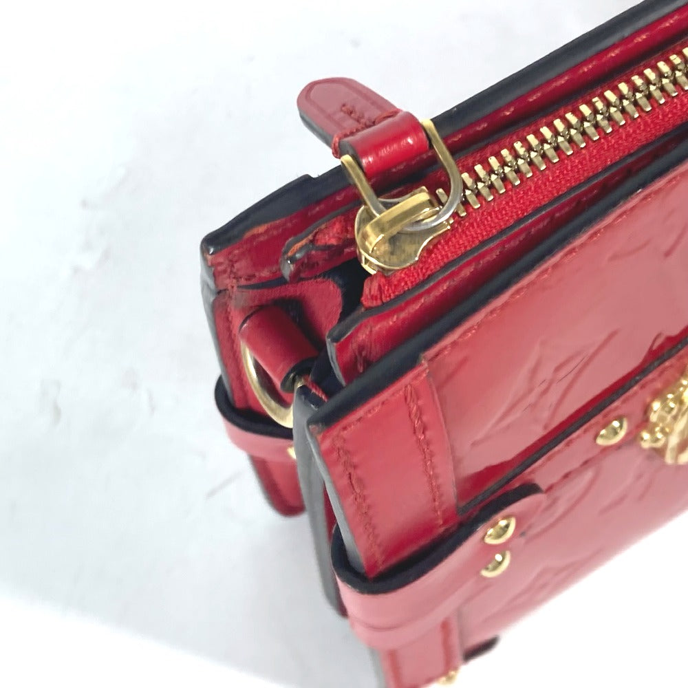 LOUIS VUITTON M54181 モノグラムヴェルニ プティットマル クラッチバッグ 2WAYバッグ カバン 斜め掛け ショルダーバッグ モノグラムヴェルニ レディース スリーズ レッド - brandshop-reference