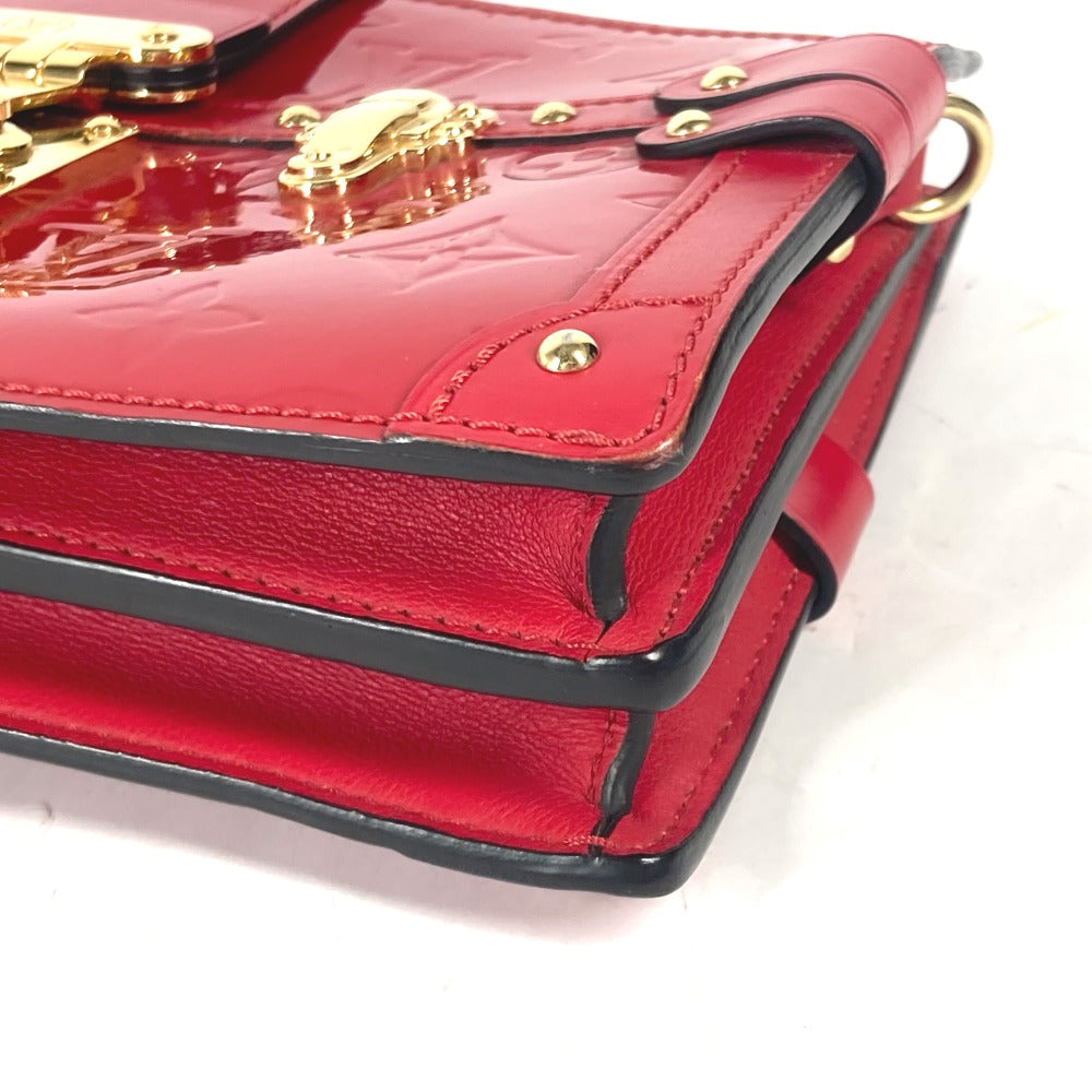 LOUIS VUITTON M54181 モノグラムヴェルニ プティットマル クラッチバッグ 2WAYバッグ カバン 斜め掛け ショルダーバッグ モノグラムヴェルニ レディース スリーズ レッド - brandshop-reference