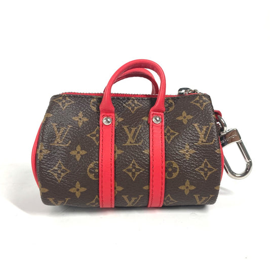 LOUIS VUITTON M01521 モノグラム キーホルダー・ポーチ ミニ キーポル バッグチャーム キーホルダー モノグラムキャンバス レディース レッド